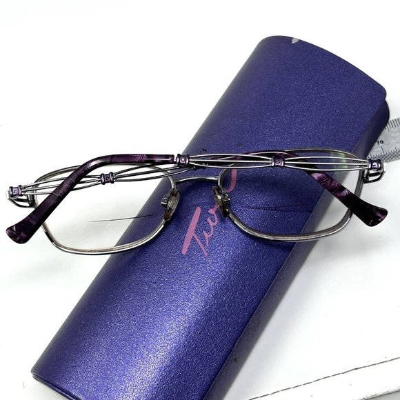 Tura Eyeglasses Frame R 131 Lilac Discontinued Frame 49 [] 16 130 - Picture 13 of 13